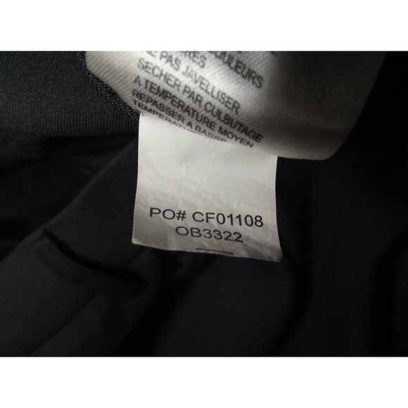 oobe Pants Womens Plus Size 32 x 30" Gray Flat Front straight leg Uniform Work - Picture 9 of 9